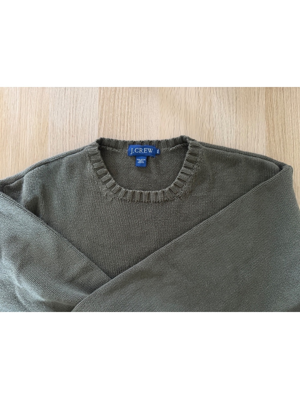 Oversized 100% cotton baggy JCrew sweate - Picture 2 of 5